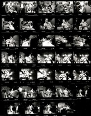 Contact Sheet (Johnny Cash), 1969, 40 x 30 Silver Gelatin Photograph
