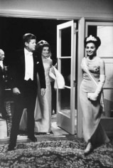 JFK and Jackie with Princess Farah Dibah, Washington D.C., 1963, Silver Gelatin Photograph