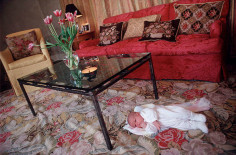 Sophie, 6 Weeks, in Her Living Room, Hollywood Hills, 1995, Ed. 25, 16 x 20 C-Print