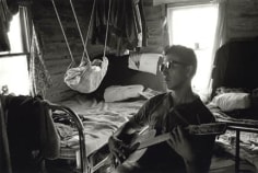 Interior Cabin, Pine Ridge Reservation, South Dakota, 1963, Silver Gelatin Photograph