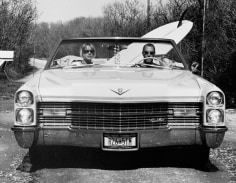 David and Pam in their Caddy, Trailer Park, Montauk, New York, 2002, 16 x 20 Silver Gelatin Photograph, Ed. 30