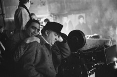 Frederico Fellini with Giuseppe Rotunno, Rome, Italy, 1969, 16 x 20 Silver Gelatin Photograph, Ed. 25