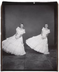Kate and Sarah Shields, Twinsburg, 2002, 24 x 20 Polaroid Photograph