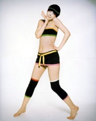 Peggy Moffitt in Swimsuit and Leg Coverings by Rudi Gernreich, Inspired by Surfwear, 1968, 20 x 16 Ilfochrome Photograph, Ed. 25