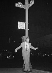 William Gottlieb Portrait of Dizzy Gillespie, 52nd Street, New York, NY, c. 1946-1948