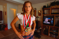 Exotic Dancer and Track Athlete Leilani, 21, Fullerton, California, 2001, Ed. 25, 16 x 20 C-Print