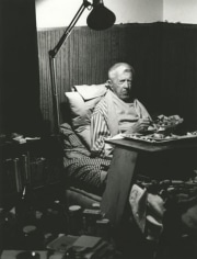 Paul Bowles, Tangier, Morocco, 1989, Silver Gelatin Photograph, Edition of 10