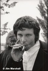 Jim Morrison, Northern California Folk Rock Festival, San Jose, 1968, 14 x 11 Silver Gelatin Photograph