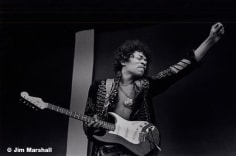 Jimi Hendrix (Arm Raised with Guitar), Monterey Park, June 17, 1967