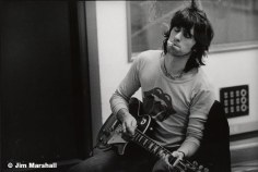 Keith Richards (Guitar), Los Angeles, 1972, 11 x 14 Silver Gelatin Photograph