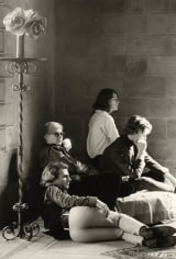 Andy Warhol, Gerard Melanga &amp;amp; Group, Los Angeles, 1966, Silver Gelatin Photograph