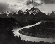 Ansel Adams The Grand Tetons and Snake River, Wyoming, 1942
