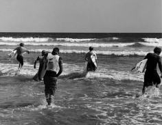 Ditch Plains Surf Contest, 16 x 20 Silver Gelatin Photograph