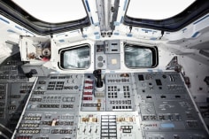 Discovery Flight Deck, (aft view with robotic arm controls), Cape Canaveral, 2011, Archival Pigment Print