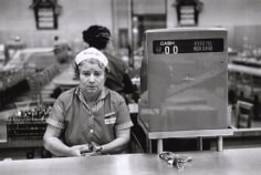 Chock Full O&#039;Nuts Lady, New York, 1962, Silver Gelatin Photograph
