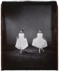 Jessica and Kelsey Anderson, Twinsburg, 2001, 24 x 20 Polaroid Photograph