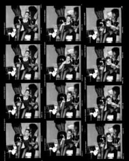 Jeff Koons Contact Sheet, Los Angeles, 1988, 50 X 40 Archival Pigment Print, Ed. 10