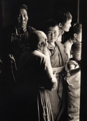 &quot;Ulan Bator (The Arrival of His Holiness)&quot;, Mongolia, 1995, 13-1/2 x 9-3/4 Platinum Photograph, Ed. 25