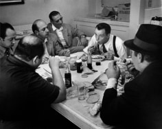 Frank Sinatra (at Lunch), in His Dressing Room, During the Filming of &ldquo;Guys and Dolls&rdquo;, 1955