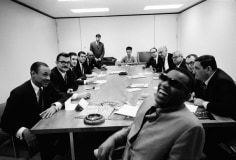 Ray Charles, Board Room, New York, 1966, Silver Gelatin Photograph