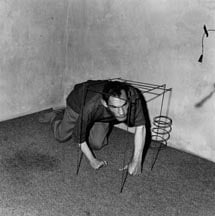 Crawling Man, 2002, Silver Gelatin Photograph