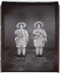 Beth Whitaker and Judith Fischer, Twinsburg, 2002, 24 x 20 Polaroid Photograph