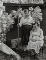 Martha and Kizzie with Recycled Water Jugs, 2009