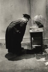 Buster Keaton, Fish &amp;amp; Parrot, New York, 1964, Silver Gelatin Photograph