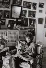 Lucille Ball at Home, Beverly Hills, 1980, Silver Gelatin Photograph
