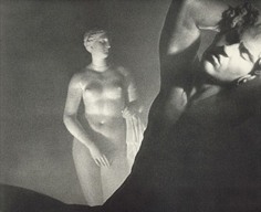 Aphrodite und Faun, 1936, 25.5cm x 23cm Silver Gelatin Photograph, Ed. 25