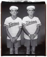 Walter and David Oliver, Twinsburg, 2001, 24 x 20 Polaroid Photograph