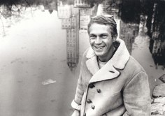 Steve McQueen in Central Park, New York City, 1961 (Plate 40/41), 16 x 20 Silver Gelatin Photograph, Ed. 15