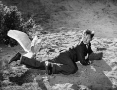 &quot;The Birds,&quot; Young Actor Attacked by Seagull, 1963, 11 x 14 Vintage Silver Gelatin Photograph
