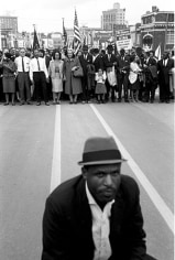 Entering Montgomery, 1965, Silver Gelatin Photograph