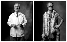 Barber / Hairdresser, 2006 / 2004, 20 x 32-1/2 Diptych, Archival Pigment Print, Ed. 20