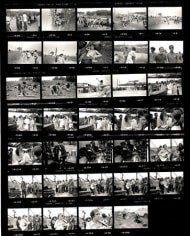 Contact Sheet (Woodstock), 1969, 40 x 30 Silver Gelatin Photograph
