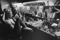 Backstage Showgirls, New York, 1963, Silver Gelatin Photograph