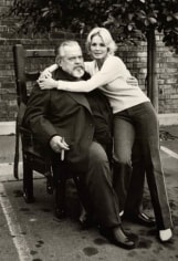 Orson Welles and Angie Dickinson, Los Angeles, 1978, Silver Gelatin Photograph