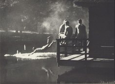 Vor der Sauna, Berlin, 1936, 28.5cm x 23.5cm Silver Gelatin Photograph, Ed. 25