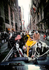 Twiggy, Tickertape Parade, New York, 1967
