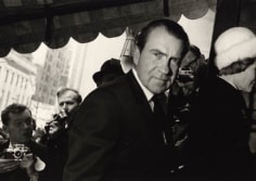 Richard Nixon at Henry Luce&#039;s Funeral, New York, 1967, Silver Gelatin Photograph