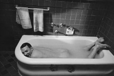 Donald Sutherland Relaxes in Bathtub, The Day of the Locust, Los Angeles, California, 1974, 16 x 20 Silver Gelatin Photograph, Ed. 25