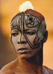 Maske, (Mask, Black Lines on Face), 1975-76