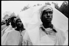 Selma Marchers in the Rain, 1965, Silver Gelatin Photograph