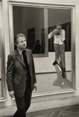 Francis Bacon, Metropolitan Museum of Art, 1975, Silver Gelatin Photograph