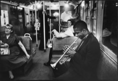 William Claxton Donald Byrd on the &quot;A&quot; Train, New York City, 1959