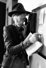 Bowie, Telephone, Los Angeles, 1974, Silver Gelatin Photograph