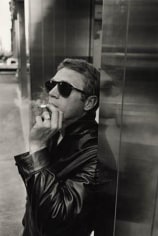 Steve McQueen Smoking on Park Avenue, New York City, 1961 (Plate 10), 24 x 20 Silver Gelatin Photograph, Ed. 15