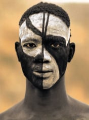 Maske, (Mask, Black and White Face), 1975-76