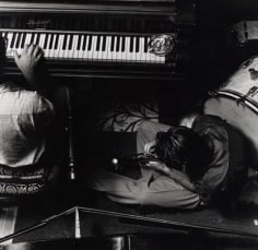Chet Baker and Teddy Charles (piano), Pasadena, 1953, 14 x 11 Silver Gelatin Photograph, Ed. 25